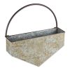 Premium Diamond Galvanized Wall Planter for Indoor and Outdoor Use