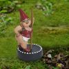 1pc Gnome figurine, For Garden Home Bedroom Office Lawn Decor