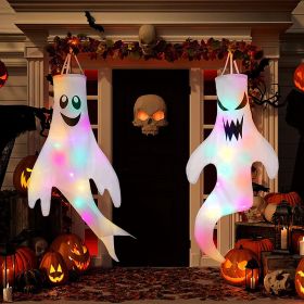 Outdoor Decor Hanging Lighted Halloween Decorations Indoor Outside Ornaments Clearance Halloween Party Lights String for Yard Tree Garden