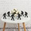 1pc Sasquatch Statue Miniature Figurine, Shelf Garden Decorative Object, Unique Gifts, Home Decor, Room Decor, Patio Decor, Garden Decor