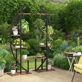 5-Tier Plant Stand and Display Shelf Set.