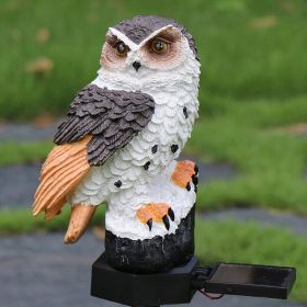 LED Owl Light, Solar Powered