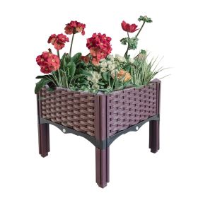 Elevated Planter Box For Growing  Vegetables And Herbs Indoors Or Outdoors.
