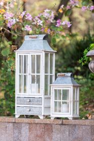 Wooden Candle Lantern