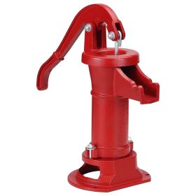 Antique Well Hand Pitcher Pump, Cast Iron Water Pump