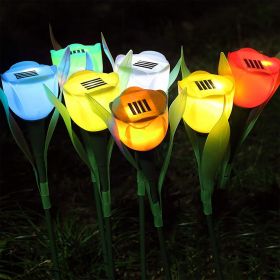 Artificial Solar Forever Tulip Flower Lights