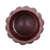 Decorative Cement Flower Pots with Leaf Design - Perfect for Indoor and Outdoor Gardening, Set of 2