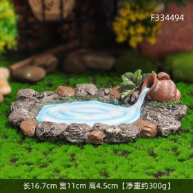Mini Gnomes Dwarf Fairy Garden Statue Miniatures Courtyard Elf Figure Resin Micro Landscape Outdoor Figurine Ornaments (Design: F334494)