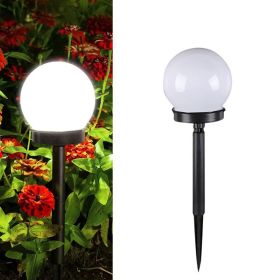 Led Solar Garden Light Solar Lamp Outdoor Waterproof Lawn Light Pathway Landscape Lamp For Home Yard Driveway Lawn Park (Pieces: 2, Color: White Light)