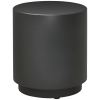 Lightweight Accent Table with Concrete Finish Round Side Table