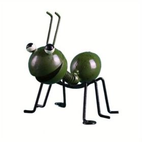 1pc, Metal Ant (Color: Green)