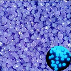 Luminous Glow In The Dark Crystals (Color: Violet, Quantity: 500pcs/bag)