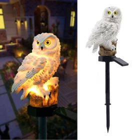 Solar Owl Lamp (Ships From: China, Emitting Color: White)