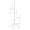 Modern Spiral Plant Stand Showcase - Stylish Indoor Plant Display Stand